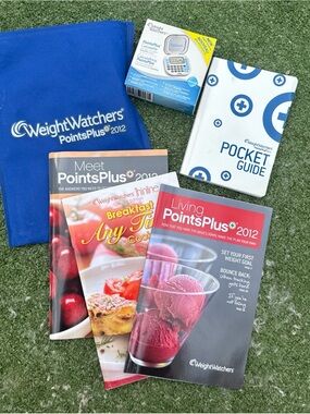 Weight Watchers Points Plus Calculator Daily Weekly Tracker Meal Planner 3 Books